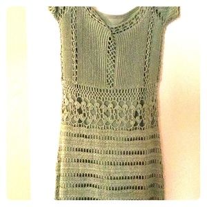 ABS Allen Schwartz crochet dress